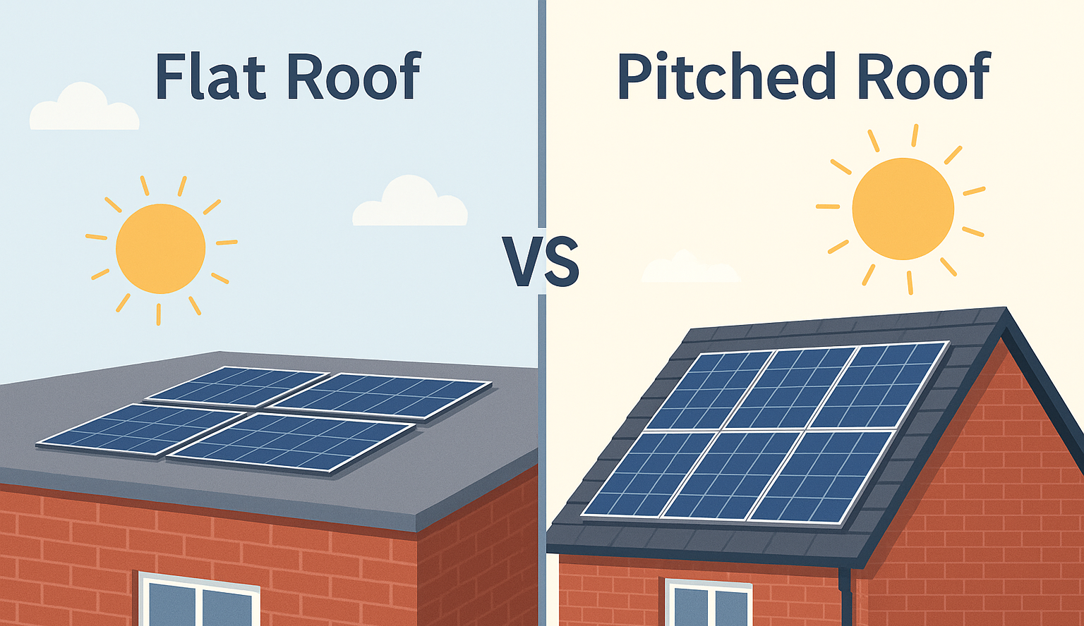 Flat Roof vs Pitched Roof: Which Works Better for Solar Panels?